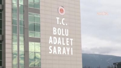 Tutuklu Bolu Belediye Başkanı Tanju Özcan ile Belediye Başkan Yardımcısı