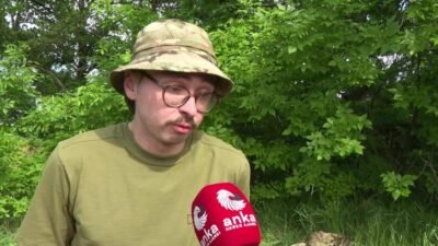 Ukrayna Silahlı Kuvvetleri'ne bağlı  429. İnsansız Sistemler Tugayı'nda dron operatörü