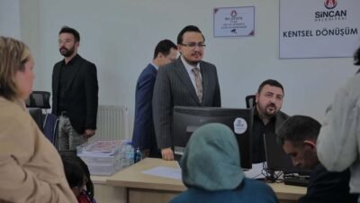 Sincan Belediyesi ile Çevre, Şehircilik ve İklim Değişikliği Bakanlığı iş