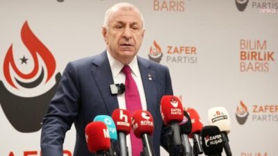 Zafer Partisi Genel Başkanı Ümit Özdağ, İstanbul Bilgi Üniversitesi'nin kapatılması