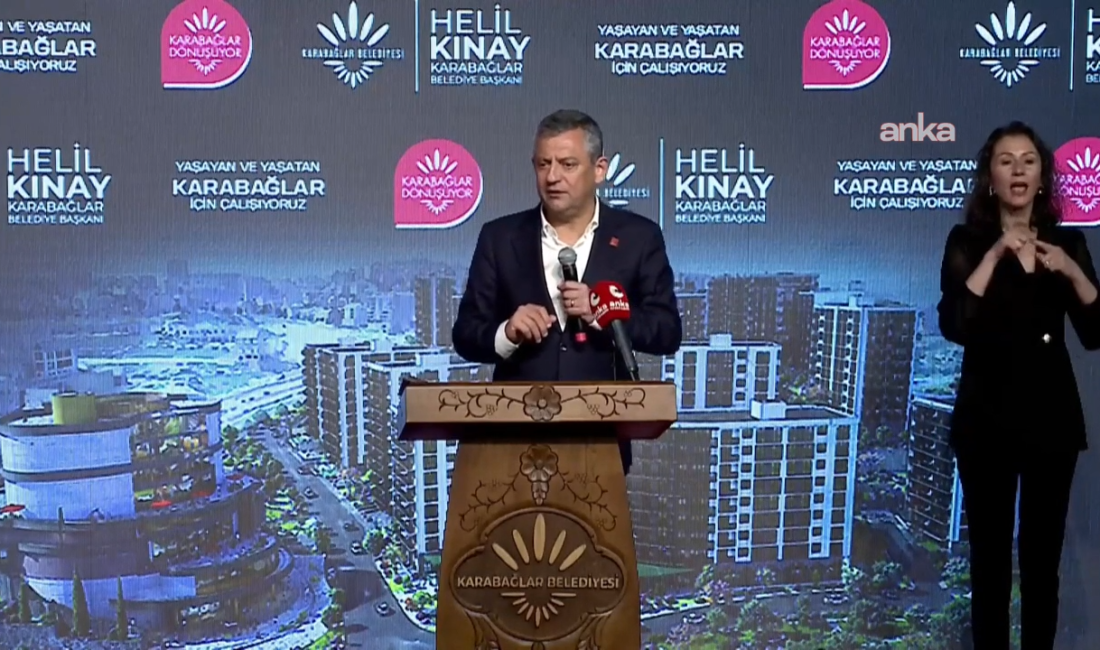 CHP Genel Başkanı Özgür Özel, CHP’li belediyelerin kreş, öğrenci yurdu,