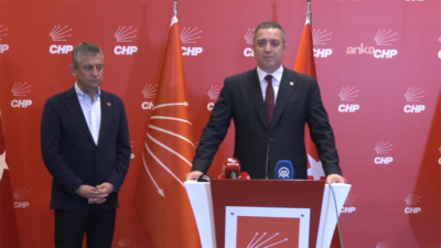 Türkiye Barolar Birliği Başkanı Erinç Sağkan, CHP Genel Merkezi’ni ziyaret