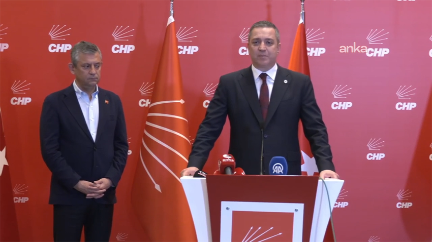Türkiye Barolar Birliği Başkanı Erinç Sağkan, CHP Genel Merkezi’ni ziyaret