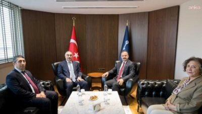 Anahtar Parti Genel Başkanı Yavuz Ağıralioğlu, Azerbaycan'ın Ankara Büyükelçisi Reşad