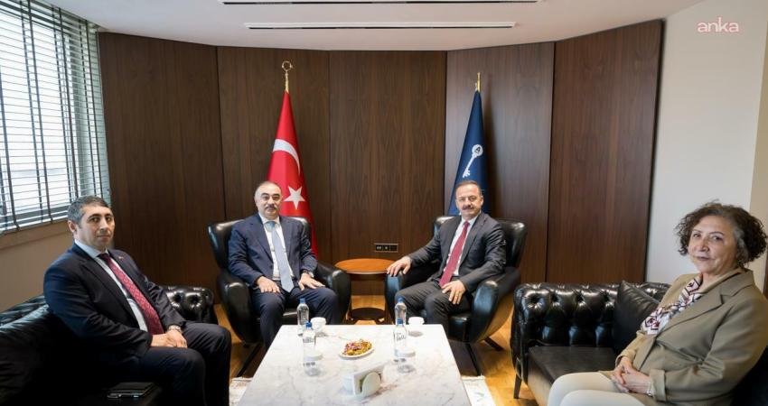 Anahtar Parti Genel Başkanı Yavuz Ağıralioğlu, Azerbaycan'ın Ankara Büyükelçisi Reşad