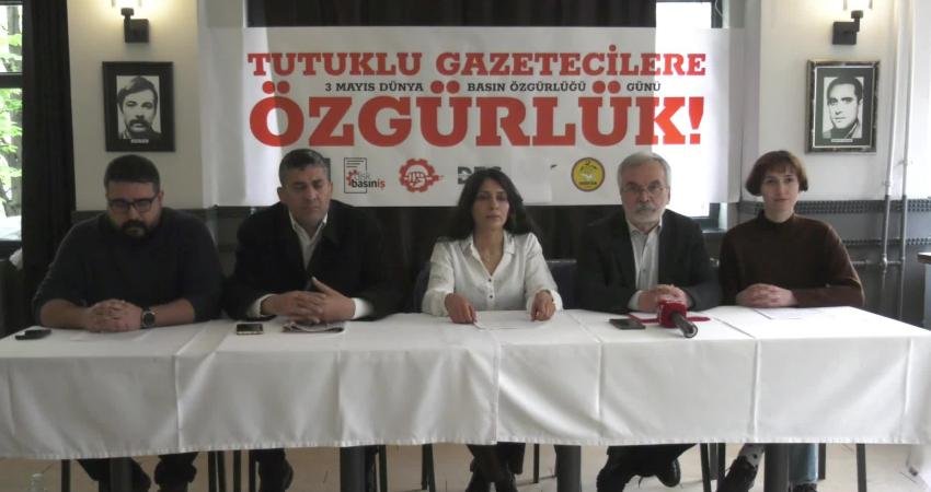 Basın meslek örgütleri "3 Mayıs Dünya Basın Özgürlüğü Günü" nedeniyle