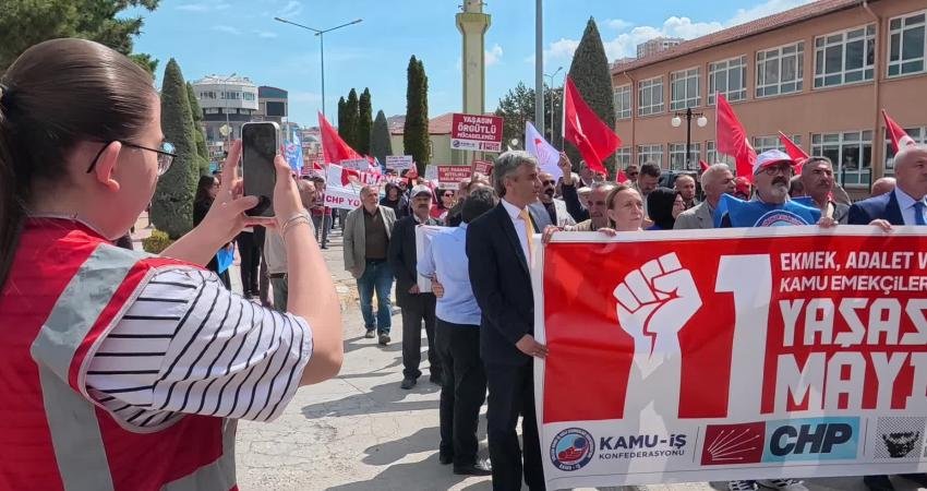 Yozgat’ta 2010 yılında sendikaların bir araya gelip kutladığı 1 Mayıs