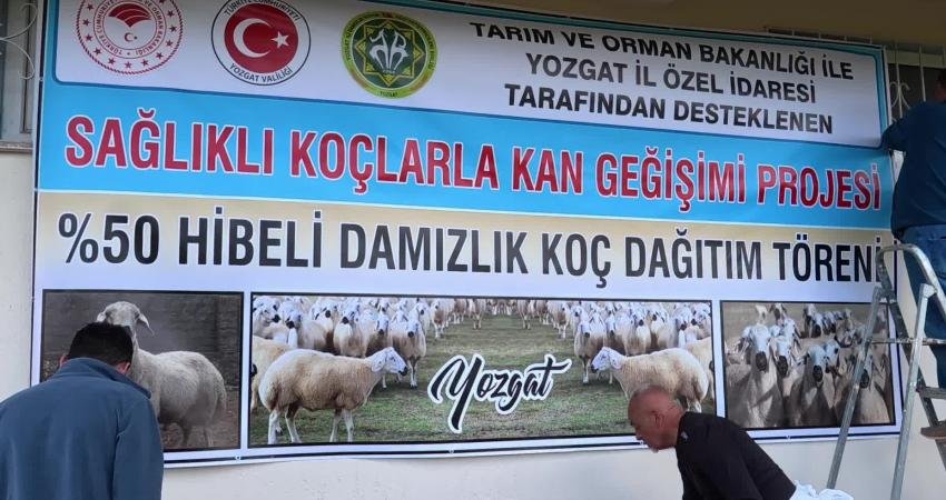 Yozgat’ta Tarım ve Orman Bakanlığı ve İl Özel İdaresi tarafından