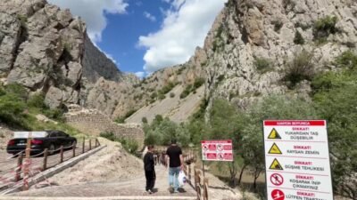Yozgat’taki “Saklı Cennet” Kazankaya Kanyonu’nda aşırı yağışların yol açtığı hasar