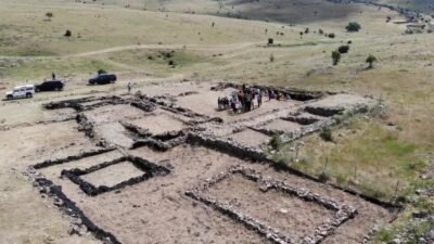 Yozgat’ın Sorgun ilçesine bağlı Taşlık Köyü'ndeki Uşaklı Höyük sit alanında