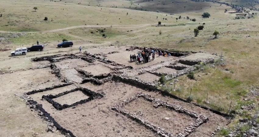 Yozgat’ın Sorgun ilçesine bağlı Taşlık Köyü'ndeki Uşaklı Höyük sit alanında