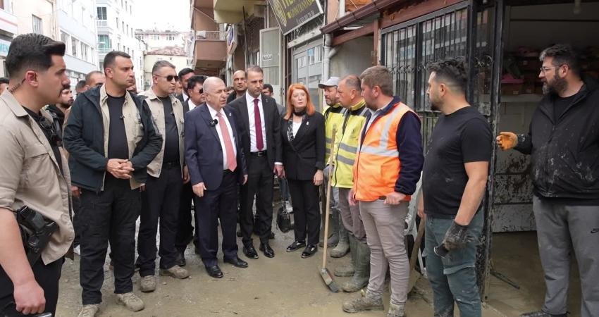 Zafer Partisi Genel Başkanı Ümit Özdağ, MHP Genel Başkanı Devlet