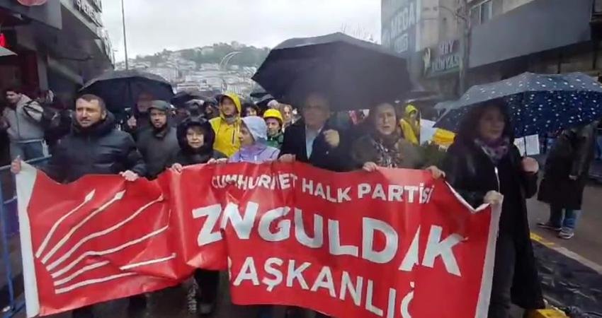 Zonguldak'ta emek meslek ve sivil toplum örgütleri, siyasi partiler ve