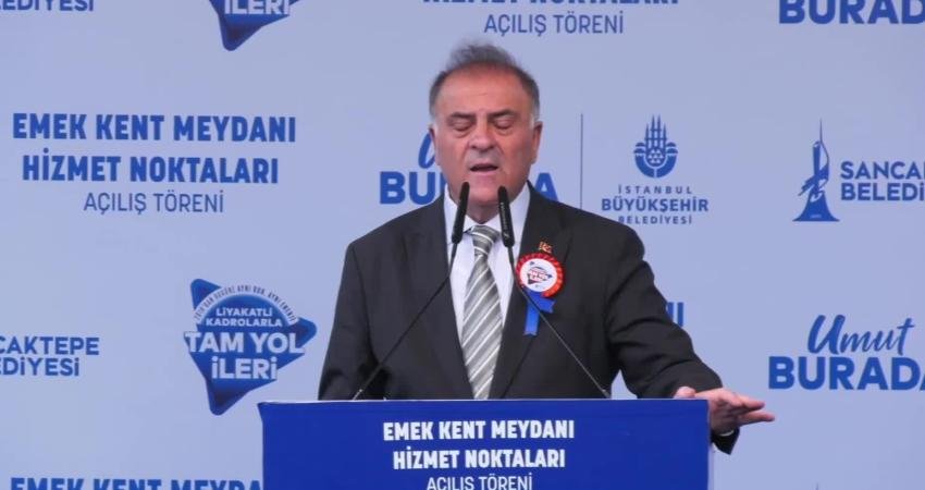 İBB Başkanvekili Nuri Aslan, Sancaktepe Kent Lokantası ile Emek Kent