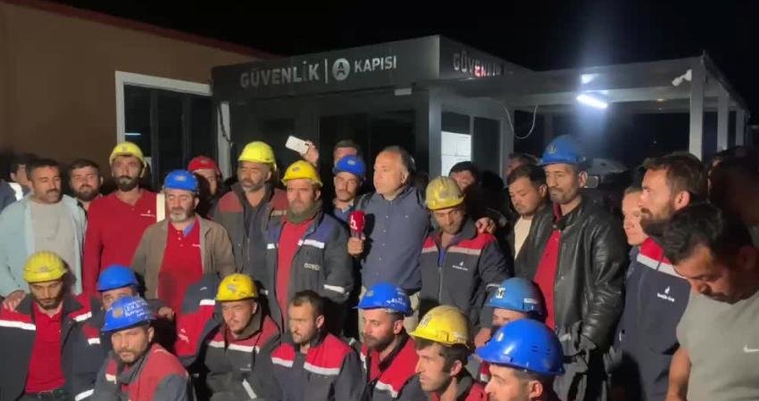 Edirne Uzunköprü’de, Kiremitçiler Grup’a bağlı Özşen Madencilik, ödenmeyen ücret, fazla