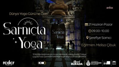 İBB Kültür AŞ, 21 Haziran Dünya Yoga Günü’nü Şerefiye Sarnıcı