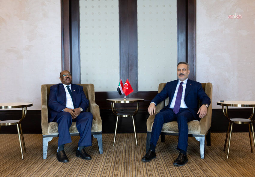 Dışişleri Bakanı Hakan Fidan, Sudan Dışişleri ve Uluslararası İşbirliği Bakanı