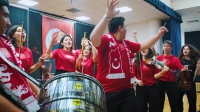 Güzel sanatlar liseleri arasında düzenlenen "A Milli Futbol Takımı Dünya