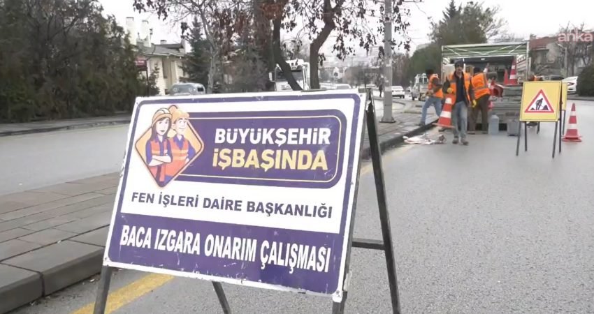 Ankara Büyükşehir Belediyesi, Ankara’daki yağmur suyu mazgallarının NATO Zirvesi öncesinde