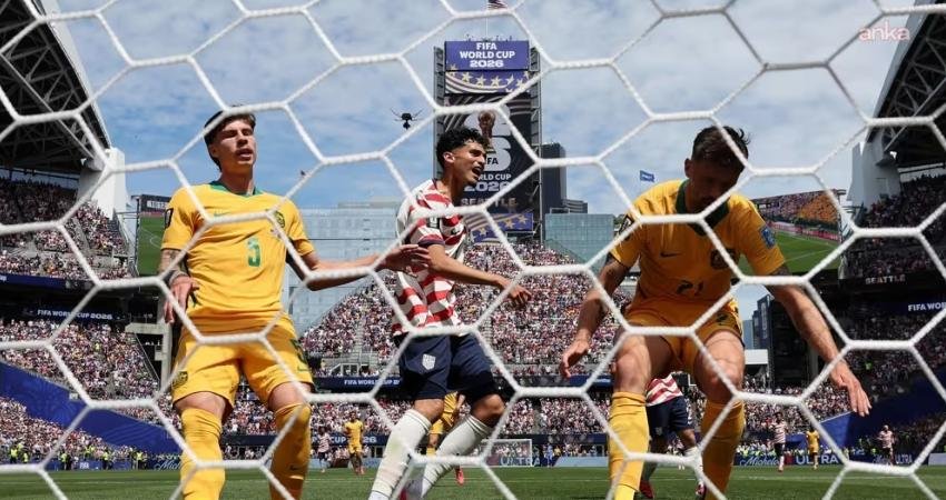2026 FIFA Dünya Kupası D Grubu ikinci hafta maçında ABD,