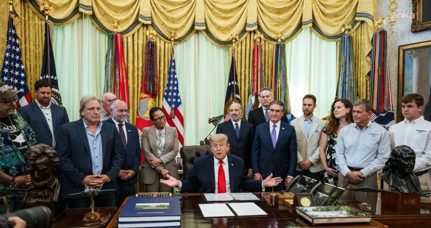ABD Başkanı Donald Trump, "Duydunuz mu bilmiyorum ama bugün İran