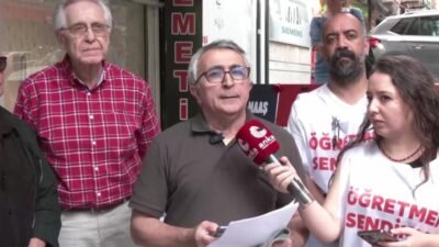 Özel sektörde çalışan öğretmenler ile mülakat mağduru öğretmenlerin Ankara'da sürdürdüğü