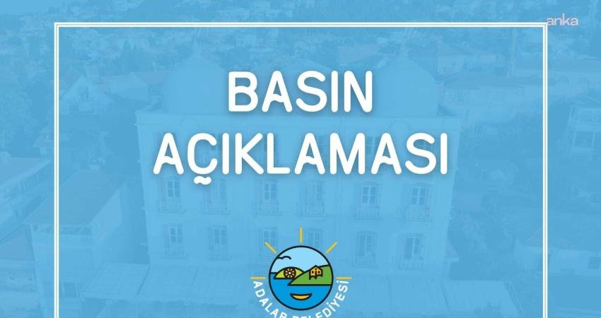 Adalar Belediyesi, bir soruşturma kapsamında belediye binasında polis tarafından 'inceleme'