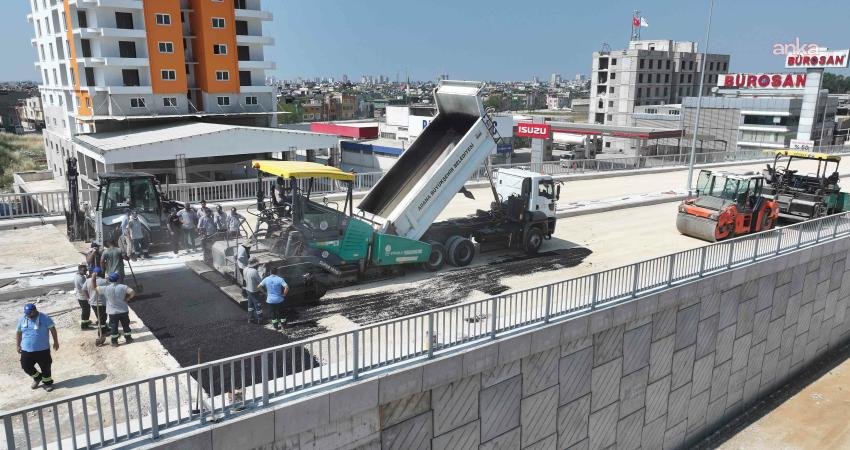Adana Büyükşehir Belediyesi tarafından D-400 Karayolu üzerinde yürütülen farklı seviyeli