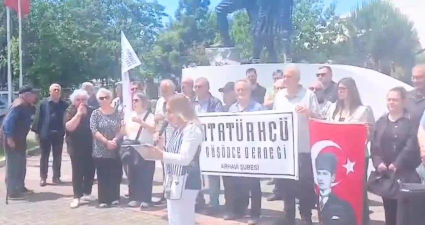 Atatürkçü Düşünce Derneği Arhavi Şubesi, sosyal medya hesabında yaptığı paylaşımında