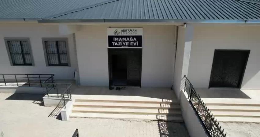 Adıyaman Belediyesi, “Her Mahalleye Taziye Evi” hedefi doğrultusunda kent genelinde