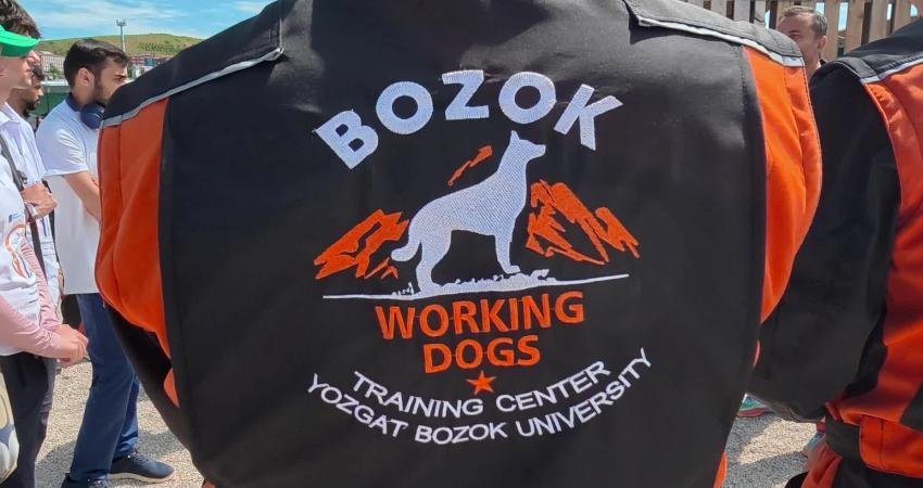 Yozgat Bozok Üniversitesi bünyesinde geçen yıl kuruluşu tamamlanan “Görev Köpekleri