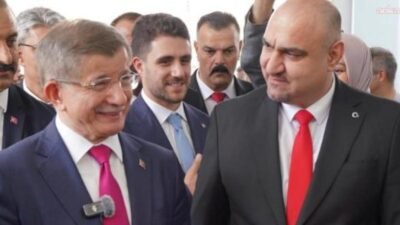 Gelecek Partisi Genel Başkanı Ahmet Davutoğlu, Kerkük Valisi Mehmet Seman