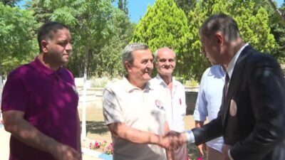 İzmir Büyükşehir Belediye Başkanı Cemil Tugay, Ahmet Piriştina'nın vefatının 22’nci