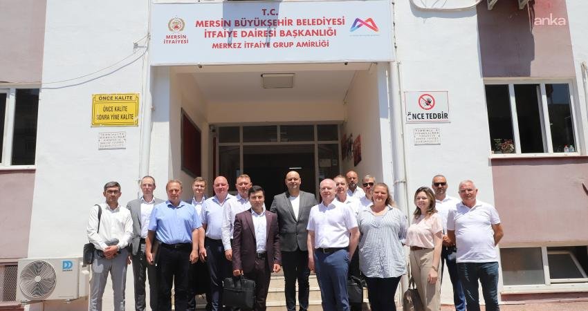 Mersin Büyükşehir Belediyesi İtfaiye Dairesi Başkanlığı, uluslararası iş birliklerini güçlendirmeye