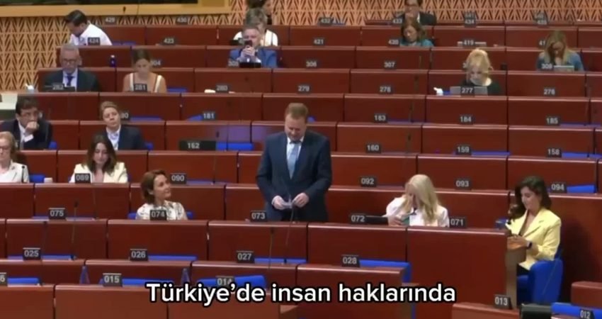 Avrupa Konseyi Parlamenter Meclisi’nin yaz oturumunda, "Türkiye’de muhalefete baskılar ve