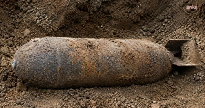 Almanya’nın Fürth kentinde tarlada yapılan sondaj çalışmaları sırasında ikinci dünya