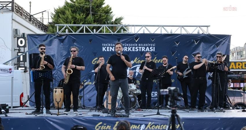 Tekirdağ Büyükşehir Belediyesi Kent Orkestrası tarafından düzenlenen "Gün Batımı Konserleri",