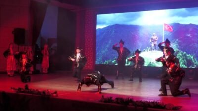 Manisa Büyükşehir Belediyesi Konservatuvarı tarafından düzenlenen Halk Dansları Gala Gecesi,