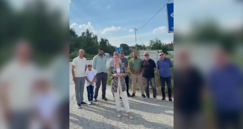 Anahtar Parti Isparta İl Başkanı Elif Uzel Kurucu, Melikler Köprüsü'nden