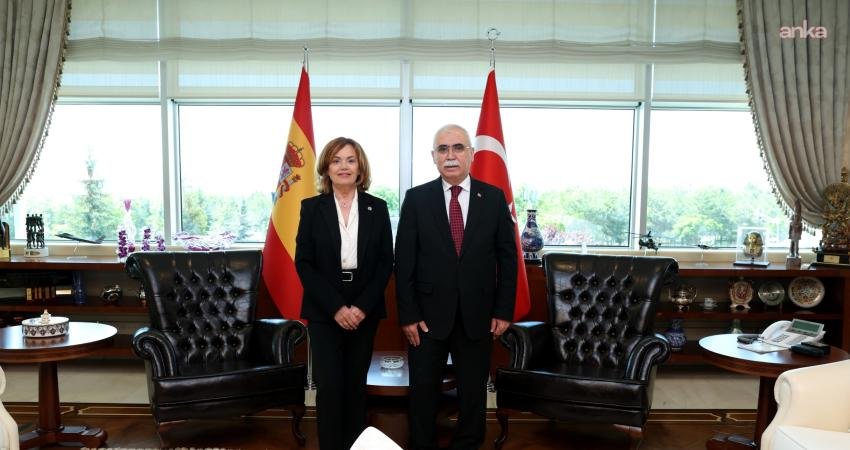 Anayasa Mahkemesi (AYM) Başkanı Kadir Özkaya, Türkiye'ye çalışma ziyaretinde bulunan