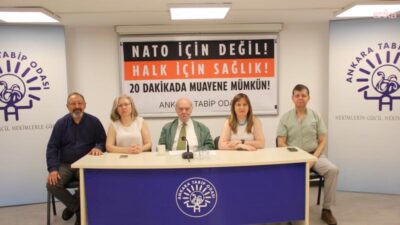 Ankara Tabip Odası'ndan yapılan açıklamada, "Hekimlerin yıllardır vurguladığı '5 dakikada