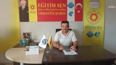 Eğitim-Sen Osmaniye Şube Başkanı Fahri Göl, Özel Sektör Öğretmenleri Sendikası