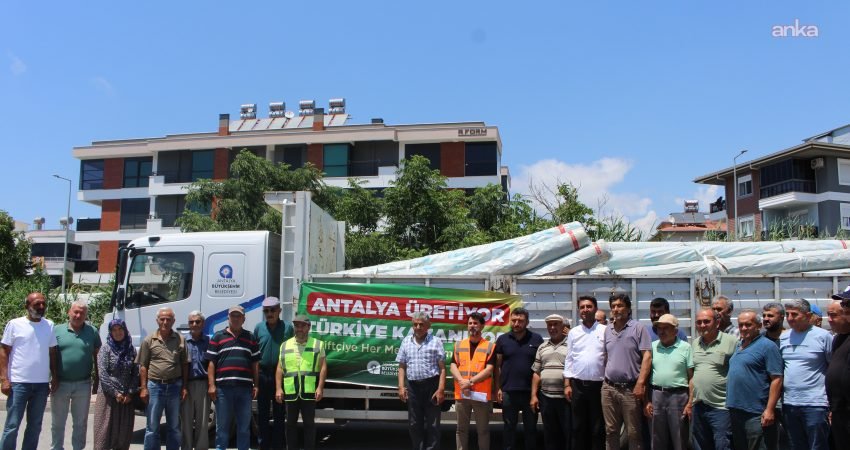 Antalya Büyükşehir Belediyesi, Gazipaşa’da geçen aylarda etkili olan şiddetli fırtına