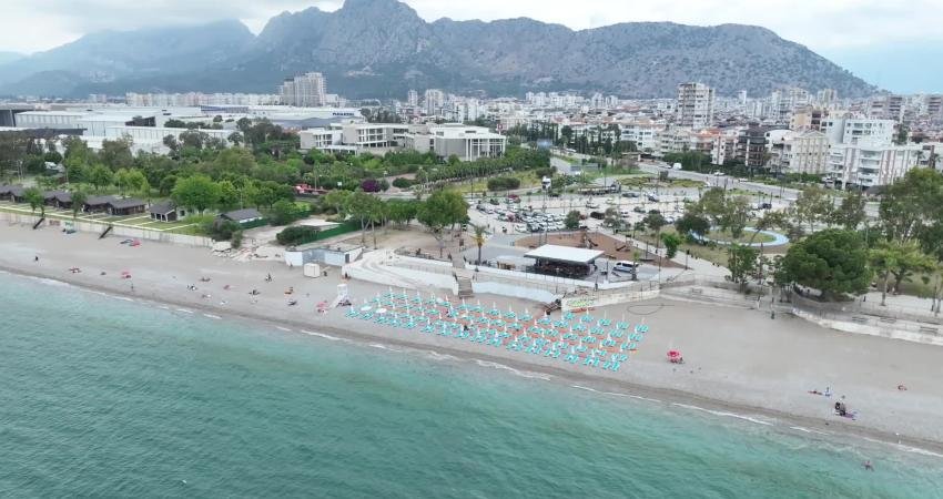 Antalya Büyükşehir Belediyesi’nin ANET plajı sezona hazır Antalya Büyükşehir Belediyesi, halkın kullanabileceği yeni bir plajı daha hizmete