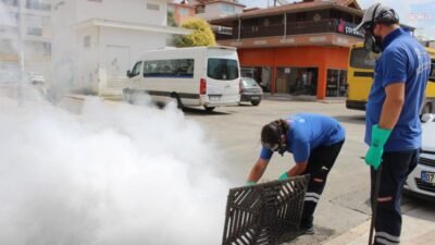Antalya Büyükşehir Belediyesi, kent genelinde yürüttüğü vektörle mücadele çalışmalarını yoğun