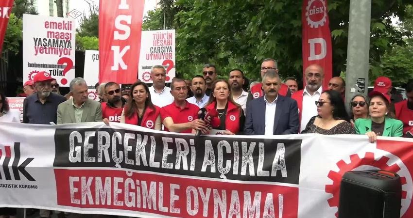 DİSK Genel Başkanı Arzu Çerkezoğlu, mayıs ayı verileriyle asgari ücretin