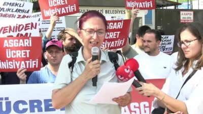 Asgari Ücret İnisiyatifi, Sultançiftliği’nde gerçekleştirdiği eylemde, “Hükümet  milyonların en yakıcı gündemi
