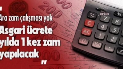 İktidar kaynakları ve ekonomi çevreleri, asgari ücrete ara zam konusuna