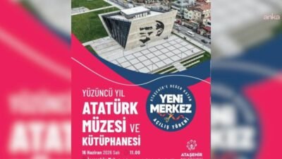 Ataşehir Belediyesi tarafından ilçeye kazandırılan Yüzüncü Yıl Atatürk Müzesi ve