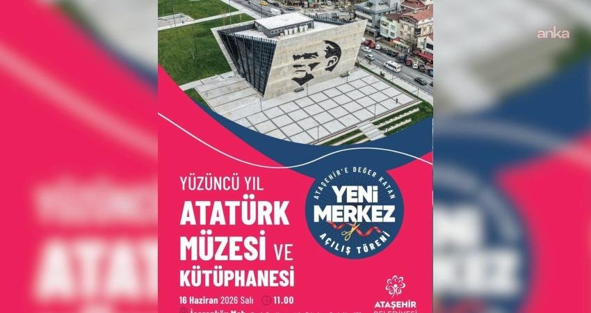 Ataşehir Belediyesi tarafından ilçeye kazandırılan Yüzüncü Yıl Atatürk Müzesi ve